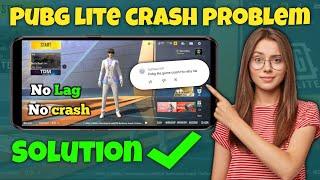 pubg lite crash problem fix | how to fix pubg mobile lite crash problem | crash problem pubg lite