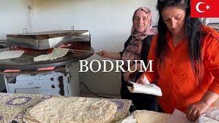 4K A Tour on Motorbike in the city Centre & outskirts of Bodrum | Village Roads | Mountains | Turkey