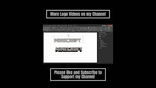 Minecraft ️logo#shorts#powerpoint#tech #minecraft #minecraftshorts #minecraftlogo#short