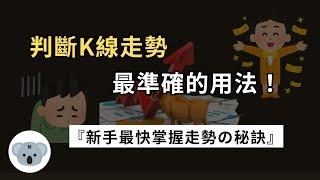 判斷K線走勢，最準確得用法！新手最快掌握走勢的秘訣！讓你判斷K線不再失效！還沒看過這集，千萬別做交易！哪個週期判斷K線最準確？注意這細節，讓你贏過大部分投資人！（附中文字幕）投資腦袋の熊敖