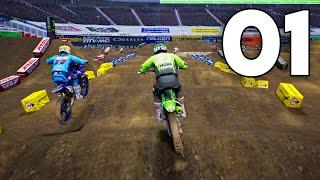 Monster Energy Supercross 6 Career - Part 1 - The Beginning