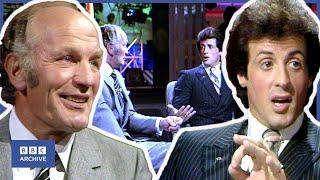 1982: SYLVESTER STALLONE and HENRY COOPER | Saturday Live | Classic Interviews | BBC Archive