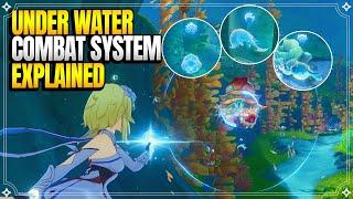 How to Combat Under Water in Fontaine! | Under Water Combat Mechanics |【Genshin Impact】