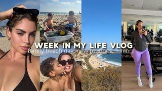 a week in my life as 25 year old mommy of 3 family beach day, fave mom hacks, and more!