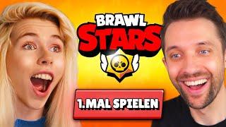 ich SPIELE zum 1. MAL BRAWL STARS