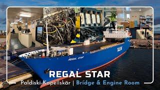 Regal Star Paldiski to Kapellskär: Bridge & Engine Room