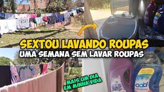 LAVANDO ROUPA NO TANQUINHO/MUITAS ROUPAS PRA LAVAR/MINHA ROTINA #lavandoroupa