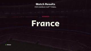 FIFA 23: WORLD CUP 2022 FINAL: FRANCE VS ARGENTINA (7:0); WINNER: FRANCE #wc2022 #france