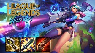 Caitlyn (BUILD & RUNES) SEASON 4 - Insane RANGE | WILD RIFT ADC