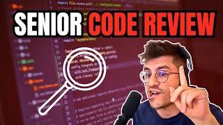 Full 30-Min Senior Dev Code Review – Web App BEST PRACTICES