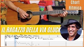 Il Ragazzo della Via Gluck | Celentano | Tutorial Chitarra | Accordi | Canzoni Facili