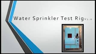 Water Sprinkler Test Rig | SimTest Dynamics LLP