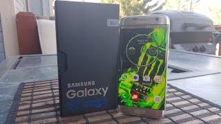 UNBOXING First look - Samsung Galaxy S7 Edge Verizon