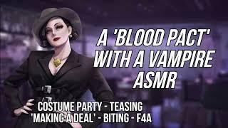 [ASMR Roleplay] A 'Blood Pact' with a Vampire [F4A]