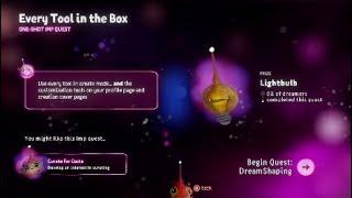 Dreams PS4 - How to get the All Tools Are Mine Trophy / Every Tool In The Box Trophy