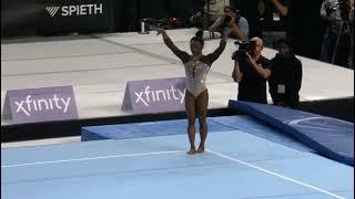 Simone Biles floor 2024 Xfinity U.S Championships day 2