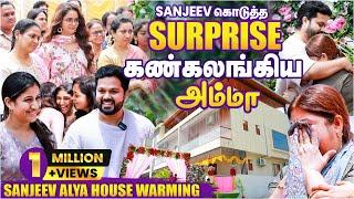 Every Son's Dream..️ Sanjeev & Alya House Warming | Cineulagam EXCLUSIVE