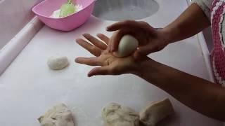 How to round the dough | Rounding method by hand | For small dough balls