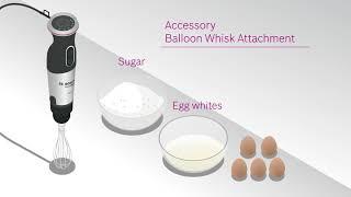 How to use attachments for your Bosch Hand Blender