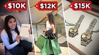 Spending $40k In A Day Shopping Spree (Rolex, Cartier)