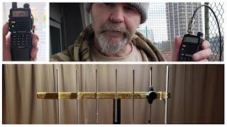 Making a home Brew 7 ele PMR 446 antenna (part 2)