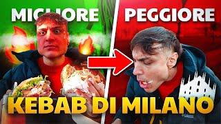 MIGLIORE vs PEGGIORE KEBAB DI MILANO - ABBIAMO MANGIATO CIBO AVARIATO! | Awed *Insta360 GO 3S*