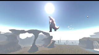 C.A.R.N.A.G.E Mode With Thermo Godzilla But I Can Fly - Roblox Kaiju Universe