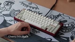 TGR 910 GSK Cherry MX Black Sound Test