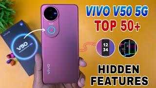 Vivo V50 5G Top 50++ Hidden Features | Vivo V50 Tips And Tricks | Vivo V50 5G