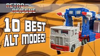 Top 10 Best ALT MODES! Modern G1 TRANSFORMERS