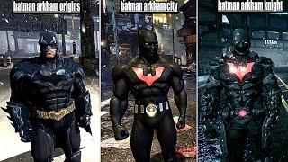 Batman Arkham City Vs Batman Arkham Origins vs Batman Arkham Knight | Comparison