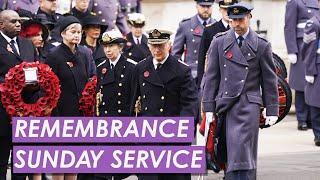 King Charles leads Remembrance Ceremony at the Cenotaph in London