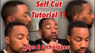 BEST SELF-CUT TUTORIAL | FOR BEGINNERS | TAPER TECHNIQUES | AT HOME HAIRCUT | DIY | QUICK & EASY |