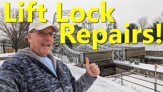 Kirkfield Lift Lock Repairs - Ready For The Summer Boating Season?