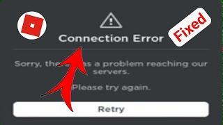 how to fix sorry there was a problem reaching our servers in roblox (2023) | Fix Roblox Error