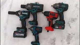 Сравнение китайских гайковертов с гайковертом Makita TW007GZ XGT 40V 1100 Нм