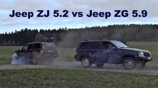 Tug of War Jeep ZJ 5.2 vs. Jeep ZG 5.9 V8 | 4K Ultra HD