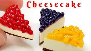 Polymer Clay Cheesecake Tutorial | Miniature Cheesecake Tutorial