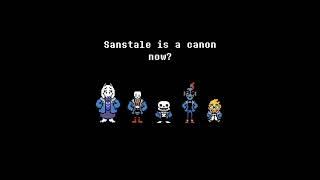 Sanstale is a canon now? #undertale #sans #undertalegame #sansundertale