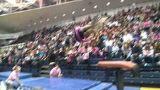 Alabama Gymnastics: Ashley Sledge Vault at PSU Quad Meet