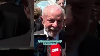 LULA JUSTIFICA NÃO TER CUMPRIMENTADO TRUMP, DURANTE IDA AO VATICANO