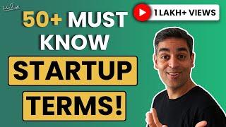 Startup terms you need to know in 2021 | Ankur Warikoo | Startups in Hindi | VC Lingo