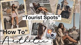 How to take Aesthetic Instagram photos in Tourist Spots! || Tashietinks