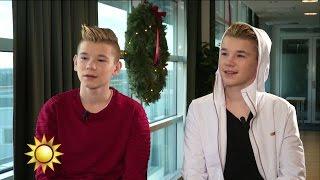 Marcus & Martinus: "Därför är pappa så viktig för oss" - Nyhetsmorgon (TV4)