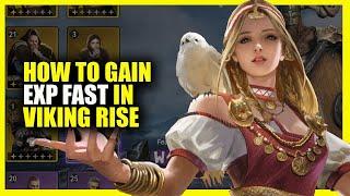 How to gain EXP Fast in Viking Rise || Viking Rise Tips and Tricks