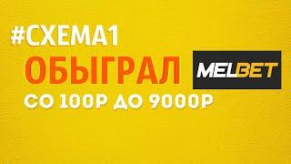 СХЕМА ОБЫГРЫША MELBET GAMES | СТРАТЕГИЯ СТАВОК #1