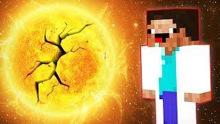 УЧЁНЫЙ НУБ УНИЧТОЖАЕТ СОЛНЦЕ В МАЙНКРАФТ РАЗРЫВ СОЛНЦА В МАЙН | Компот Minecraft