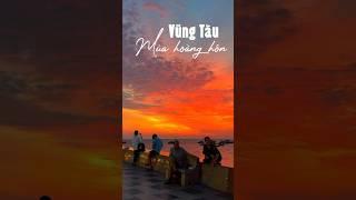 Hoàng hôn Vũng tàu đẹp mê . #dulichvungtau #beach #music