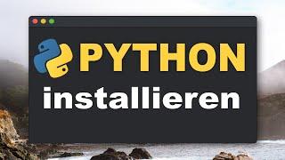 Python Download installieren auf MacOS  |  Tutorial für Anfänger | (Mac, Deutsch)