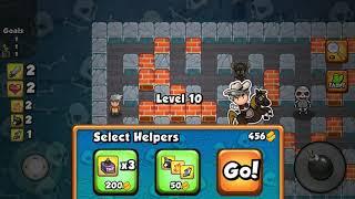 Bomber Friends - Level 10 Gameplay. Android.